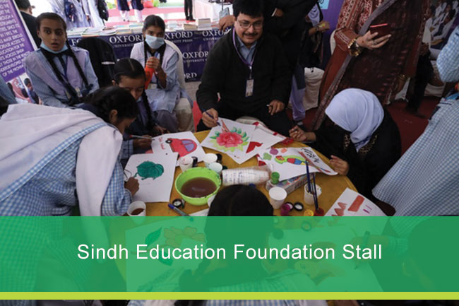Sindh Education Foundation Stall