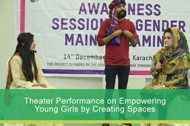 Theater Performance on Empowering Young Girls-Creating Spaces