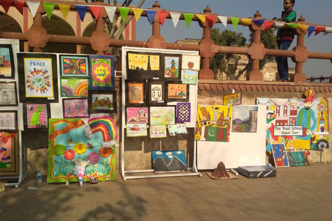 Display Of Art Curated By The Naqsh School Of Art