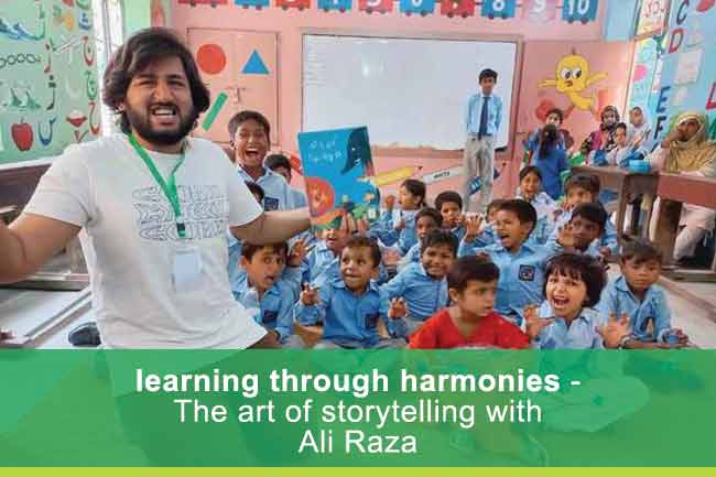 Learning through Haromonies - The Art of Storytelling with Ali Raza