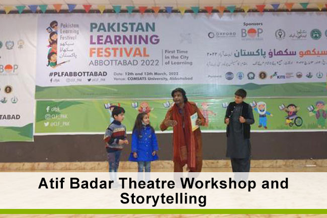 Atif Badar Theatre Workshop and Storytellingy