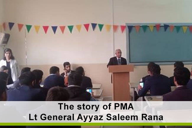 the story of PMA Lt General Ayyaz Saleem Rana