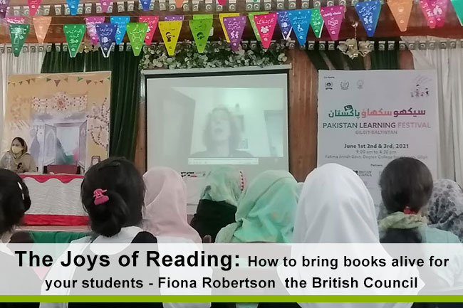 The Joys of Reading: How to bring books alive for your students - Fiona Robertson  the British Council 