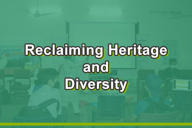Reclaiming heritage and diversity