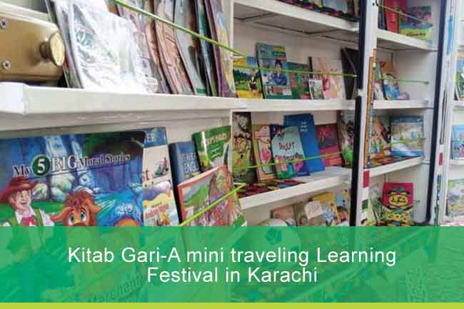 Kitab Gari-A mini traveling Learning Festival in Karachi