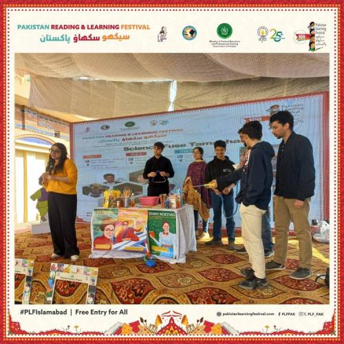 Kids are having a blast at Science Fuse Tamasha, exploring science in the most exciting way
